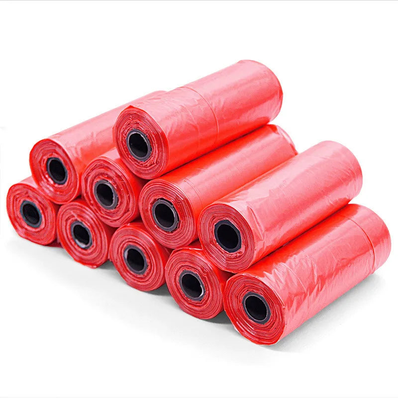 Biodegradable leak-proof waste bags for dog walks
