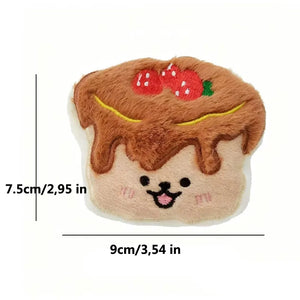 Plush squeaky toy for small dogs and puppies