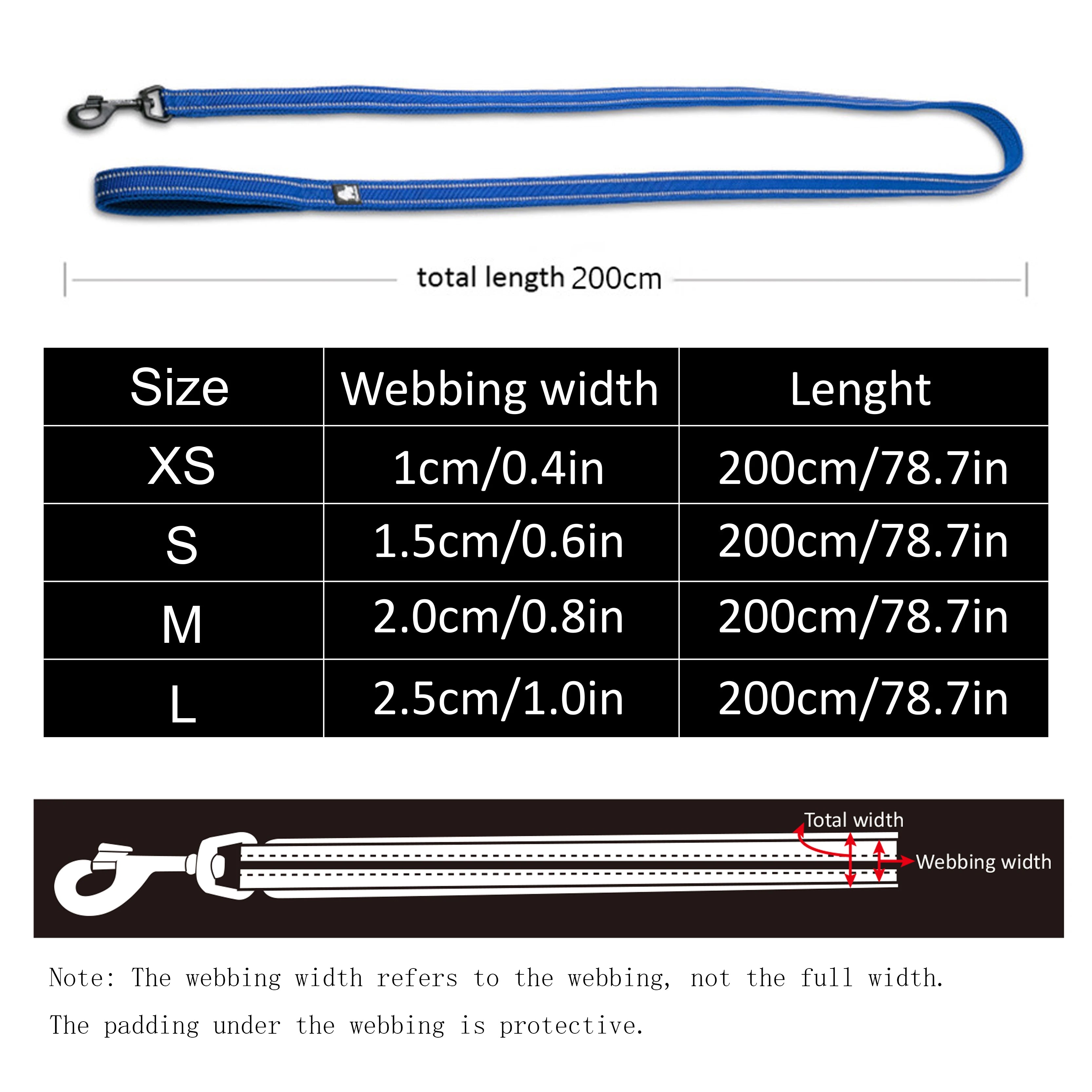 Truelove Reflective Mesh Dog Leash: Padded Comfort & Safety - GoPoofy
