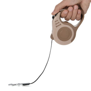 Automatic retractable walking leash for dogs and cats