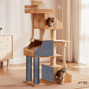 Trimmable self-adhesive scratch mat for cats to protect furniture