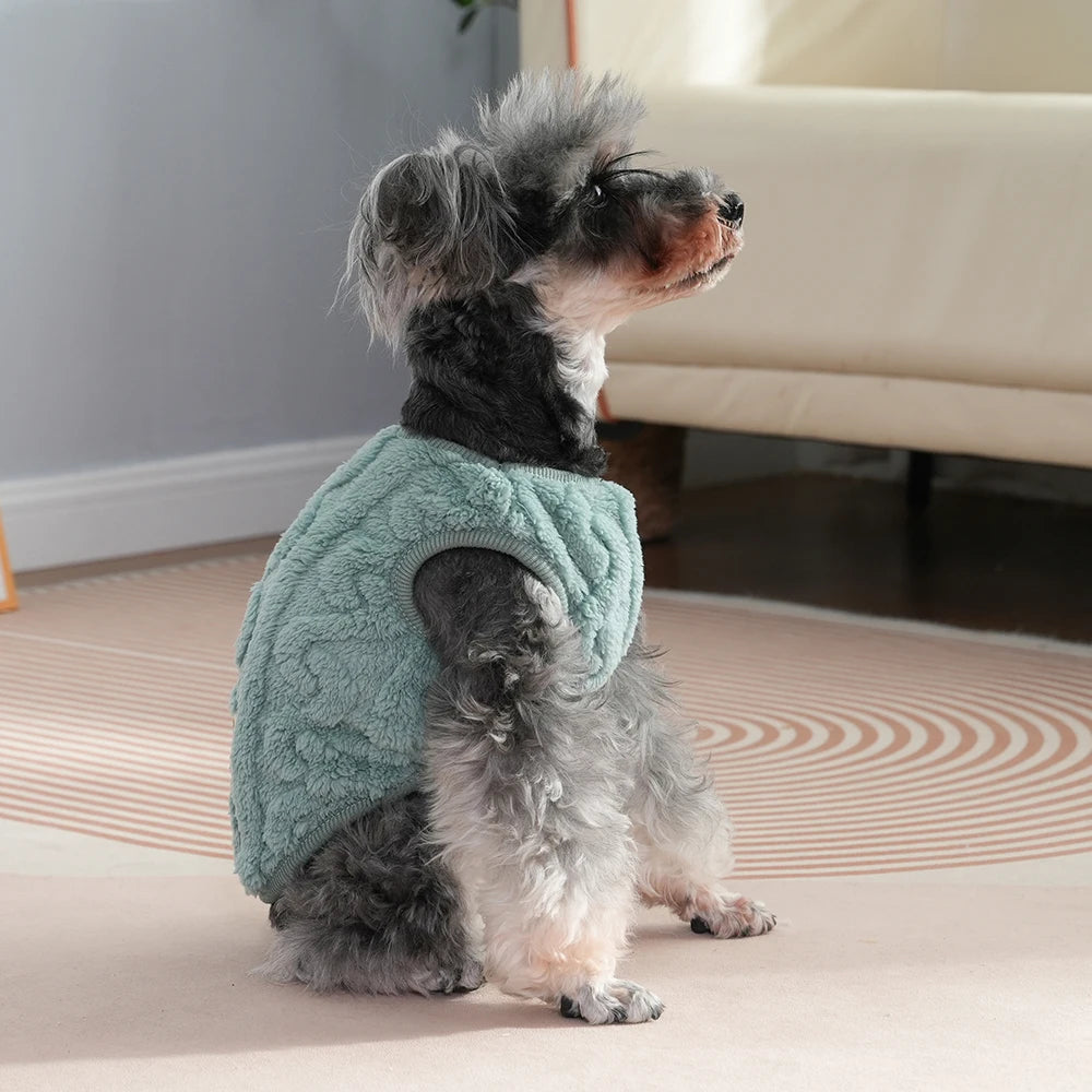 Soft fleece jumper for small dogs, cats, and puppies
