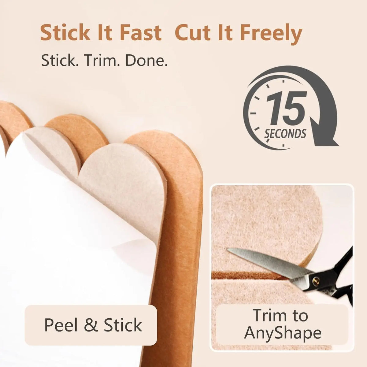 Self-adhesive scratch-resistant mat for cats to protect furniture