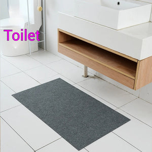 Trimmable self-adhesive scratch mat for cats to protect furniture