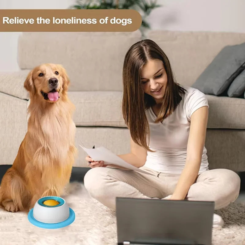 Anti-tip slow lick mat toy for dogs and cats
