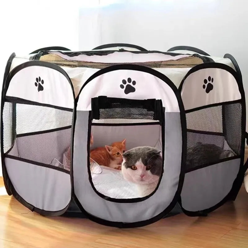 OctaPaws: Portable Pet Tent & Kennel - GoPoofy