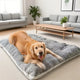 Extra large plush dog bed sofa for small to large dogs