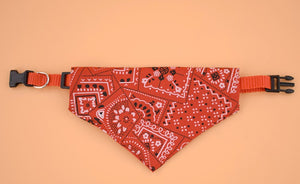 Adjustable triangle bandana scarf collar for dogs and cats